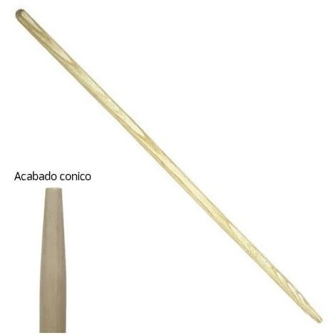 WOLFPACK Griff Holz Rechen Metall 1200x28mm Konisch 3 WOLFPACK Griff Holz Rechen Metall 1200x28mm Konisch