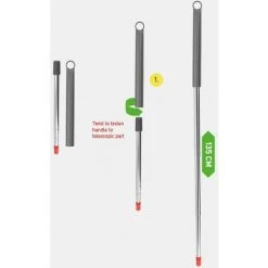 Nordic Stream Teleskopstiel Kompakt, 135 Cm 7 Nordic Stream Teleskopstiel Kompakt, 135 Cm -Gartenwerkzeugstiele Verkäufe 2025 36231154 2