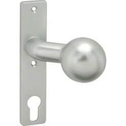 IHTEC Gekr.Kugelknopf Festdreh Bar Auf Gu�schild F1