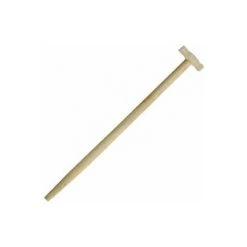 LOFFERT Löffert Spatenstiel DIN 20152 L.1000mm D.40mm ES M.T-Griff,gebogen,m.Konus